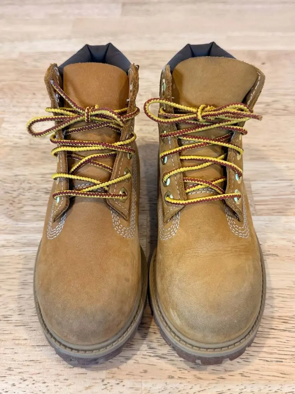 Timberland 6 Inch Premium Wheat Toddler Boots Size 11.5